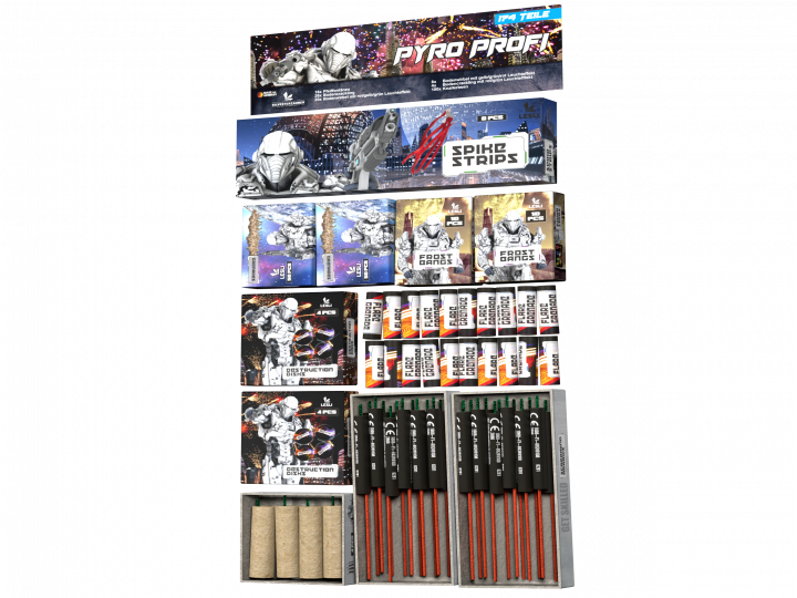 Imaginea produsului PYRO PROFI 174 PCS